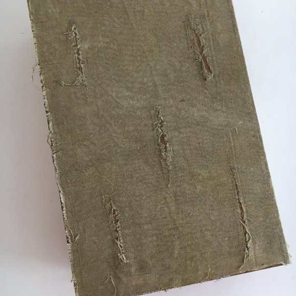 Storage Box Book Vintage Storage Book George Washington Cloth Cover Large Book - Picture 4 of 8